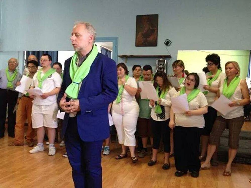 Alessandria 8 giugno 2014 – Il Coro dell’ Associazione Centro Down Alessandria